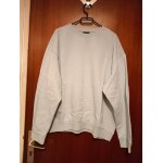 Sweat homme col rond h&ampm, taille xl, coloris bleu clair, 60% coton, 40% polyester, longueur 69 cm, ...