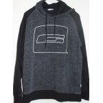 Sweat homme gris et noir � capuche jack et jones l