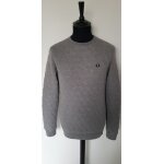 Sweat matelassé gris fred perry Sweat matelassé gris fred perry