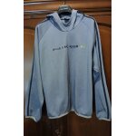 Sweat nike  capuche tm. bleu gris clair