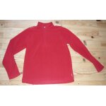 Sweat quechua maille polaire 14 ans rouge