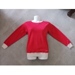 Sweat rouge et blanc taille 38 wrangler