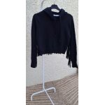 Sweat zara femme � capuche et franges