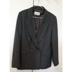 Tailleur femme sandro ferrone 2 pi�ces gris anthracite t42 made in italy