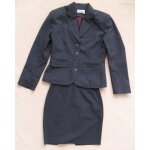 Tailleur jupe anthracite. camaeu. taille 36
