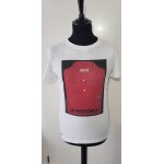 Tee - shirt blanc  ; la v�ritable ; lacoste
