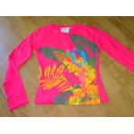 Tee shirt blend she rose fuchsia et multicolore s tbe