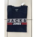Tee shirt bleu marine jack and jones taille 36