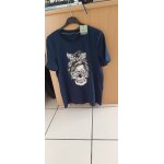 Tee shirt bleu t�te de mort only taille 36