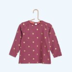 Tee - shirt coton imprim pois (kiabi)