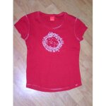 Tee shirt esprit rouge �critures blanches  california  taille s tbe