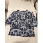 Tee shirt femme manche 3 / 4 gris marque kiabi Tee shirt femme manche 3 / 4 gris marque kiabi