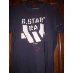 Tee - shirt g - star taille l bleu marine