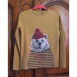 Tee - shirt jaune okaidi - taille 14 ans