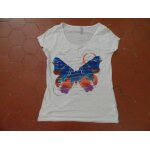 Tee - shirt jersey coton blanc blanche porte