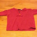 Tee shirt kiabi pour bebe 12 mois bordeau