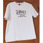 Tee - shirt manches courtes - esprit taille xxl - blanc avec inscription faciale vittorio's bowling shop ... Tee - shirt manches courtes - esprit taille xxl - blanc avec inscription faciale vittorio's bowling shop ...