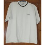 Tee - shirt manches courtes - quicksilver taille s (16 ans) - blanc - encolure en v - 100% coton