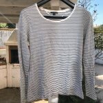 Tee shirt manches longues   marini�re   taille m