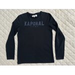 Tee shirt manche longue noir taille 16 ans kaporal