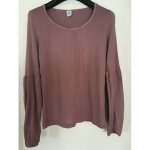 Tee - shirt manches longues petit bateau bois de rose taille 18 ans
