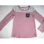 Tee - shirt marinire gris fuchsia cyrillus 14 ans