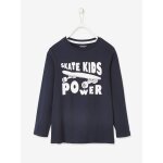 Tee - shirt message graphique gar�on manches longues oeko - tex� (vertbaudet)