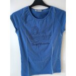 Tee - shirt motif  trop chouette  bleu taille 38 / 40 marque kiabi woman