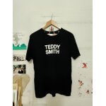 Tee shirt noir imprimé blanc l teddy smith. Tee shirt noir imprimé blanc l teddy smith.