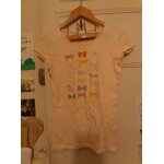 Tee - shirt orange pastel imprimé coloré 34 xs best mountain. Tee - shirt orange pastel imprimé coloré 34 xs best mountain.