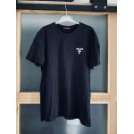 Tee shirt prada noir l 40 femme basique classique