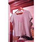 Tee - shirt rayé marine blanc motif doré 42 xl burton of london. Tee - shirt rayé marine blanc motif doré 42 xl burton of london.