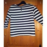 Tee shirt rayé oversize en néoprène Tee shirt rayé oversize en néoprène