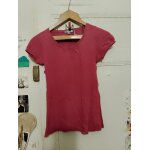 Tee shirt rose 30 xxxs tex women .