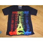 Tee shirt sixth june noir et tour eiffel fluo taille m tbe Tee shirt sixth june noir et tour eiffel fluo taille m tbe