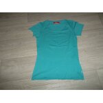 Tee shirt le temps des cerises bleu turquoise taille m neuf Tee shirt le temps des cerises bleu turquoise taille m neuf