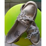 Le temps des cerises - mocassins loafers en cuir souple or gold dor� - 38