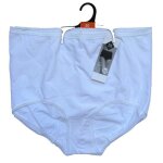 Tex - 1229768 - lot de 3 culottes blanches - taille: maxi 50 - 95% coton & 5% elasthanne - lavage en ...