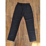 The kooples pantalon noir jacquard floral fluide taille 2 (38 )