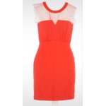 The kooples, robe plumetis, neuve, rouge À effet bustier, taille 38 ou m The kooples, robe plumetis, neuve, rouge À effet bustier, taille 38 ou m