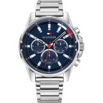 Tommy hilfiger montre argent multi - cadrans hommes mason 1791788