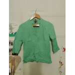 Top 3 / 4 haut boutonn vert 36 s h&m.