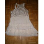 Top beige a volants a bretelles taille xs marque vero moda