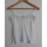 Top blanc a dentelle. etam . taille 36 Top blanc a dentelle. etam . taille 36