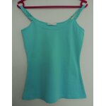 Top bleu. broderie. promod. taille 36 / 38