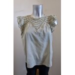 Top / blouse volant broderie anglaise kiabi