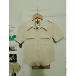 Top boutonn� beige clair 36 s vintage ann�es 90 morgan de toi.