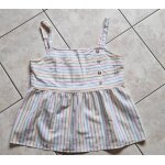 Top  bretelles xl coton ray