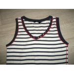 Top burton rayé bleu blanc rouge m tbe Top burton rayé bleu blanc rouge m tbe