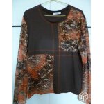 Top burton viscose 46 marron